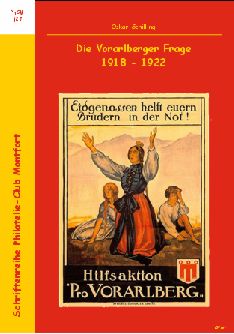 Book Cover: Die Vorarlberger Frage 1918-1922 - Oskar Schilling